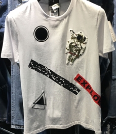 市场上装-T恤-（实拍）休闲男装t恤