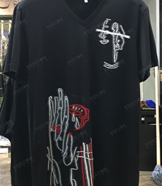 市场上装-T恤-（实拍）休闲男装t恤