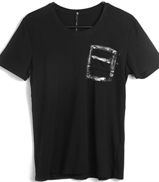 市场上装-T恤-时尚男装t恤