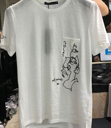 市场上装-T恤-（实拍）休闲男装t恤