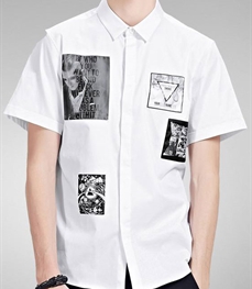 市场上装-衬衫-时尚男装衬衫