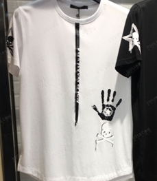 市场上装-T恤-（实拍）休闲男装t恤