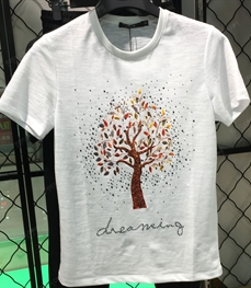 市场上装-T恤-（实拍）休闲男装t恤