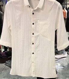市场上装-衬衫-（实拍）休闲男装衬衫