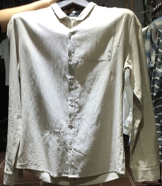 市场上装-衬衫-（实拍）休闲男装衬衫