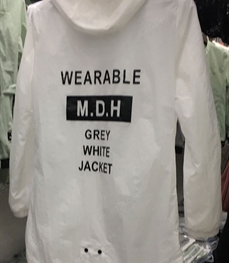 市场上装-中长外套-（实拍）休闲男装中长外套