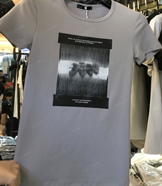 市场上装-T恤-（实拍）时尚男装t恤