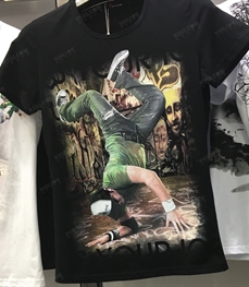 市场上装-T恤-（实拍）时尚男装t恤