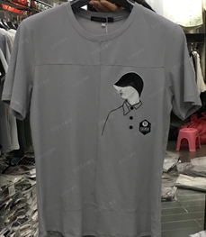 市场上装-T恤-（实拍）时尚男装t恤