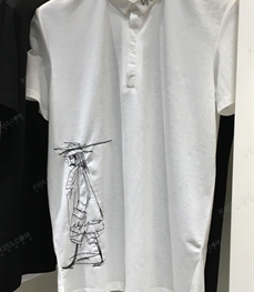 市场上装-T恤-时尚商务T恤【实拍】