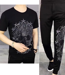 市场上装-套装-休闲男装套装