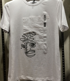 市场上装-T恤-（实拍）休闲男装t恤