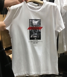 市场上装-T恤-（实拍）休闲男装t恤
