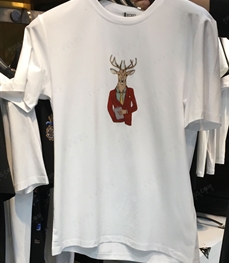 市场上装-T恤-（实拍）休闲男装t恤