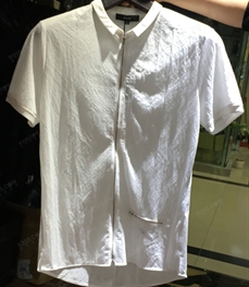 市场上装-衬衫-（实拍）休闲男装衬衫