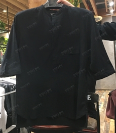 市场上装-衬衫-（实拍）休闲男装衬衫