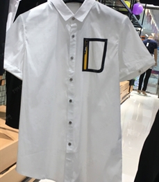 市场上装-衬衫-（实拍）休闲男装衬衫