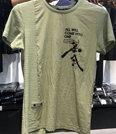 市场上装-T恤-（实拍）时尚男装t恤