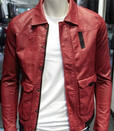 市场上装-皮衣-时尚男装皮衣