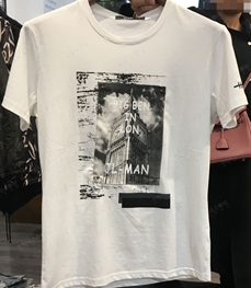 市场上装-T恤-（实拍）休闲男装t恤