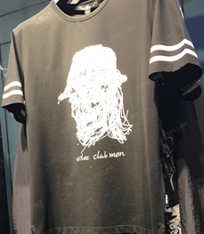 市场上装-T恤-（实拍）休闲男装t恤