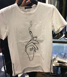 市场上装-T恤-（实拍）休闲男装t恤