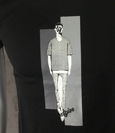 市场上装-T恤-时尚男装t恤