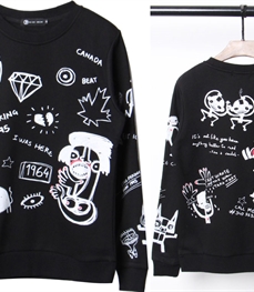 市场上装-卫衣-时尚男装卫衣