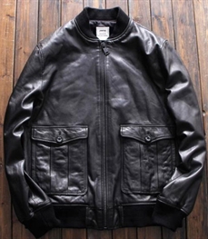 市场上装-皮衣-时尚男装皮衣