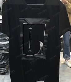 市场上装-T恤-（实拍）休闲男装t恤