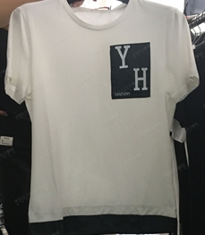 市场上装-T恤-（实拍）休闲男装t恤