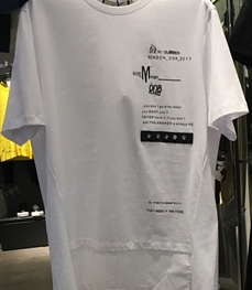 市场上装-T恤-（实拍）休闲男装t恤