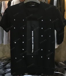 市场上装-T恤-（实拍）休闲男装t恤