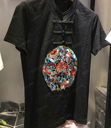 市场上装-T恤-（实拍）时尚男装t恤