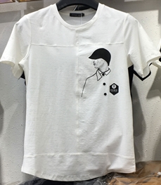 市场上装-T恤-（实拍）时尚男装t恤