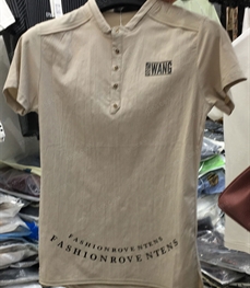 市场上装-T恤-（实拍）时尚男装t恤