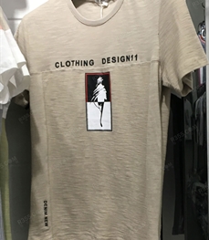 市场上装-T恤-（实拍）时尚男装t恤