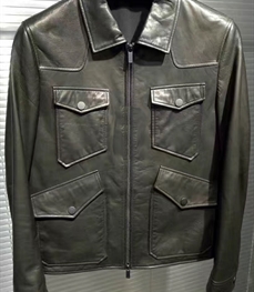 市场上装-皮衣-休闲男装皮衣