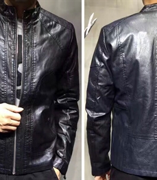市场上装-皮衣-时尚男装皮衣