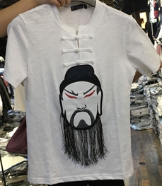 市场上装-T恤-（实拍）时尚男装t恤
