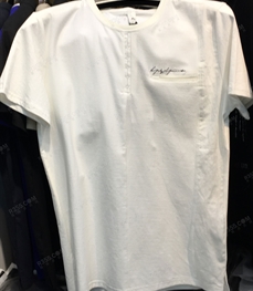 市场上装-T恤-时尚商务T恤【实拍】