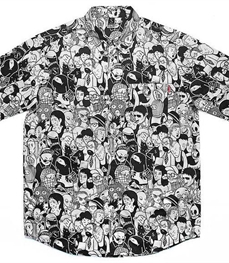 市场上装-衬衫-休闲男装衬衫