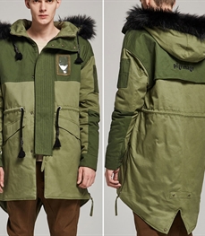 市场上装-中长外套-时尚男装中长外套