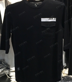 市场上装-T恤-（实拍）休闲男装t恤