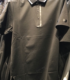 市场上装-T恤-时尚商务T恤【实拍】