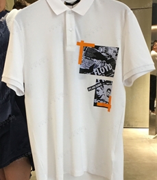 市场上装-T恤-时尚商务T恤【实拍】