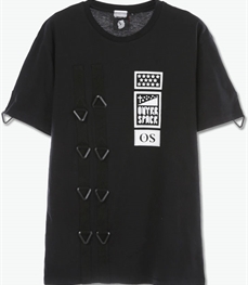 市场上装-T恤-休闲男装t恤