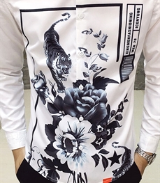 市场上装-衬衫-时尚男装衬衫