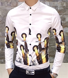 市场上装-衬衫-时尚男装衬衫