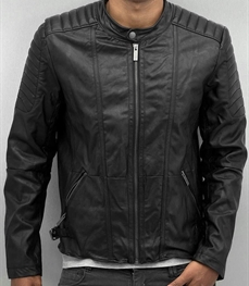 市场上装-皮衣-时尚男装皮衣